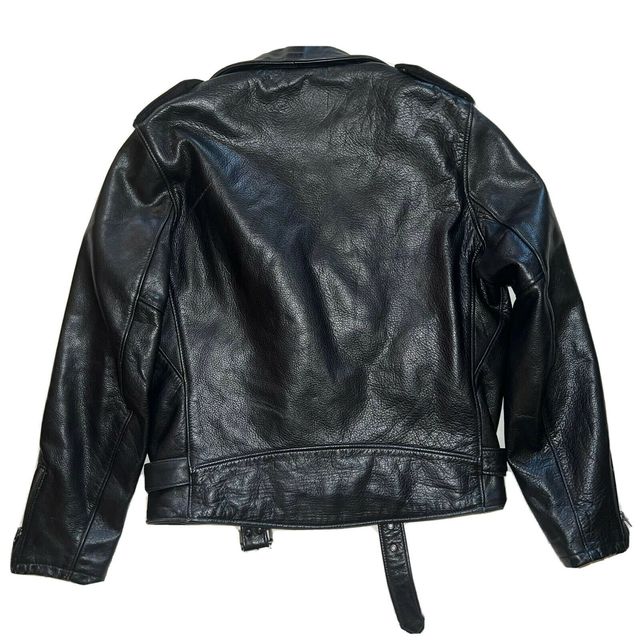 Schott NYC Leather Motorcycle Jacket - Made In USA